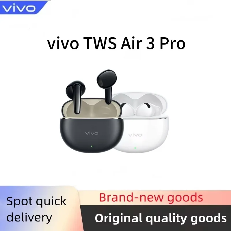 VIVO TWS Air 3 Pro casque sans fil 50dB rduction du bruit HD qualit sonore IP54 Bluetooth 6.0 longue dure de vie de la batterie