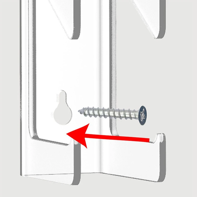 2PCS 2-Tier Universal Game Controller Headset Holder Stand Kit For Controller Stand Clear Headphone Holder Kit