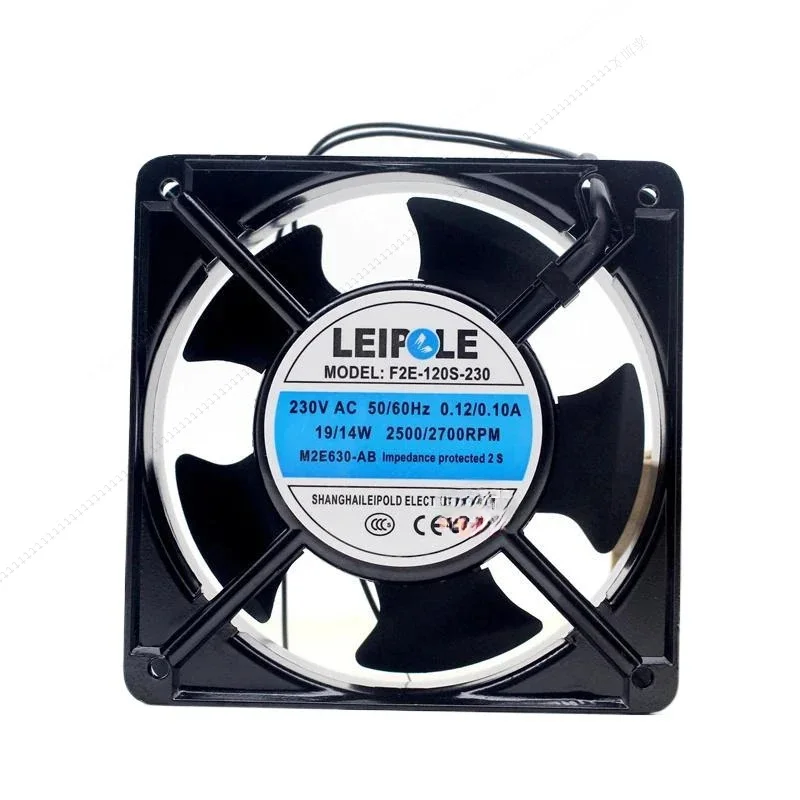 

W F2E-120S-230 120X120X38MM 12CM 220V metal enclosure fan axial fans