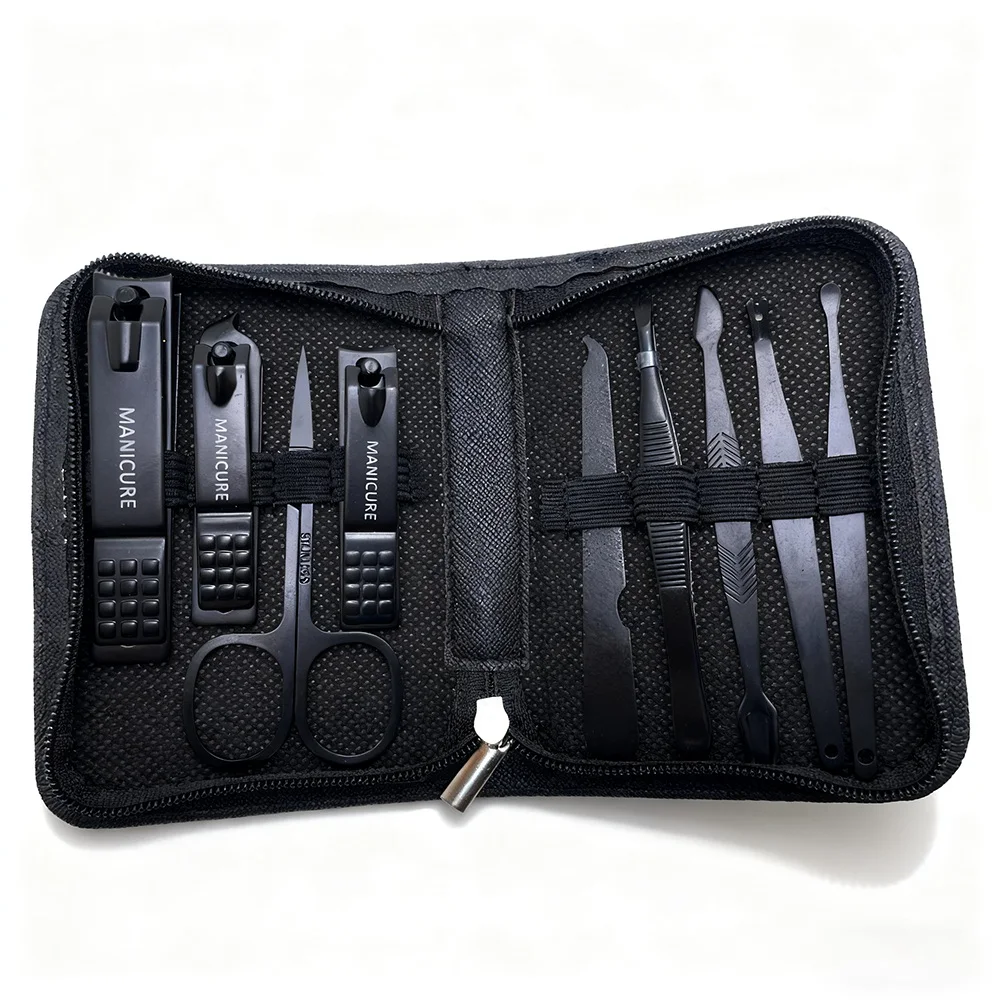 Black 9 pcs set
