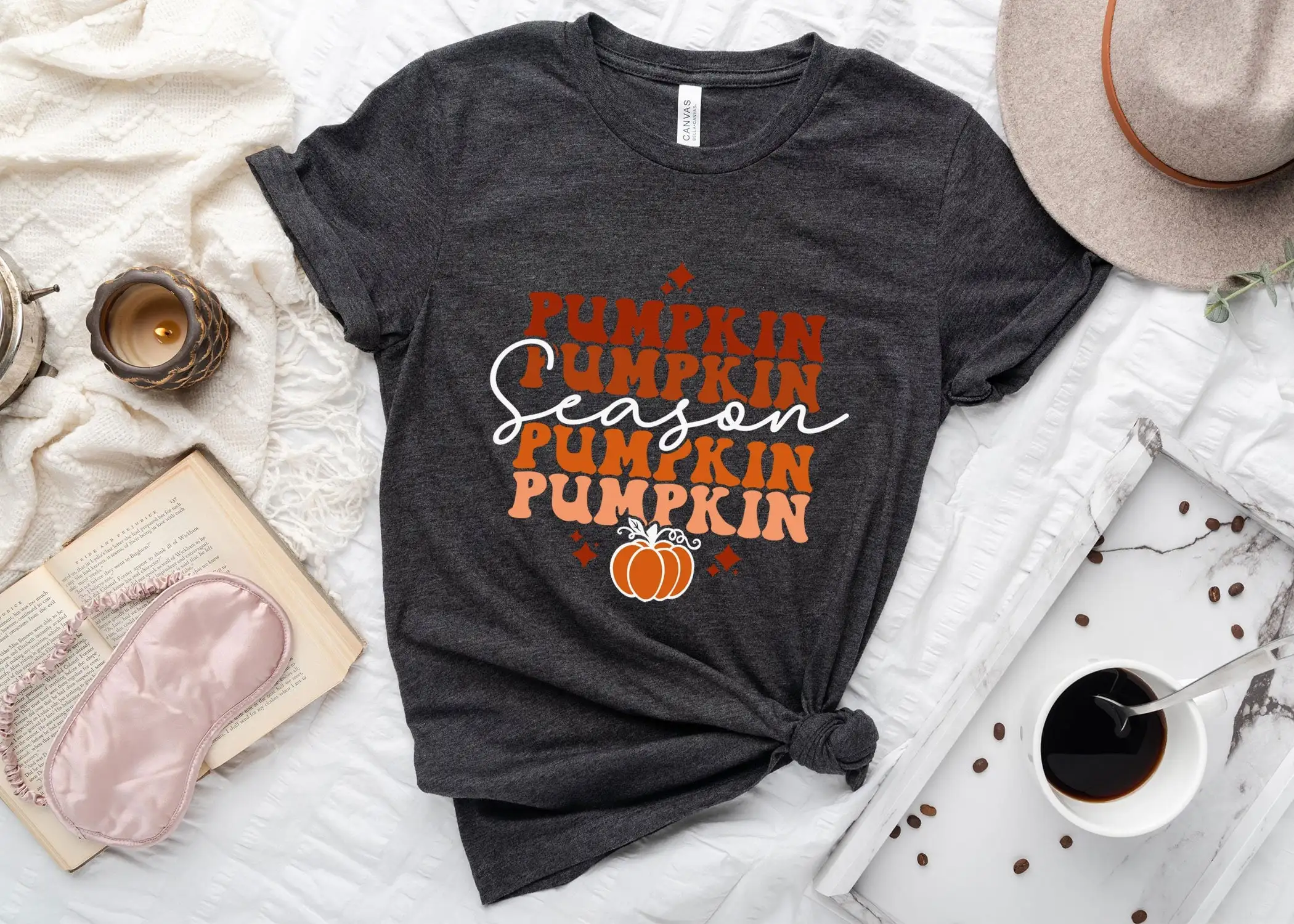 Pumpkin Season T Shirt Autumn Fall SweaT Hello Funny