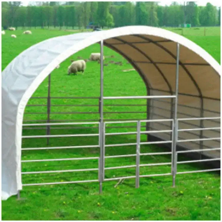 6m PVC Tarp Livestock Tent Animal Cattle Tent Horse prefabricated hall