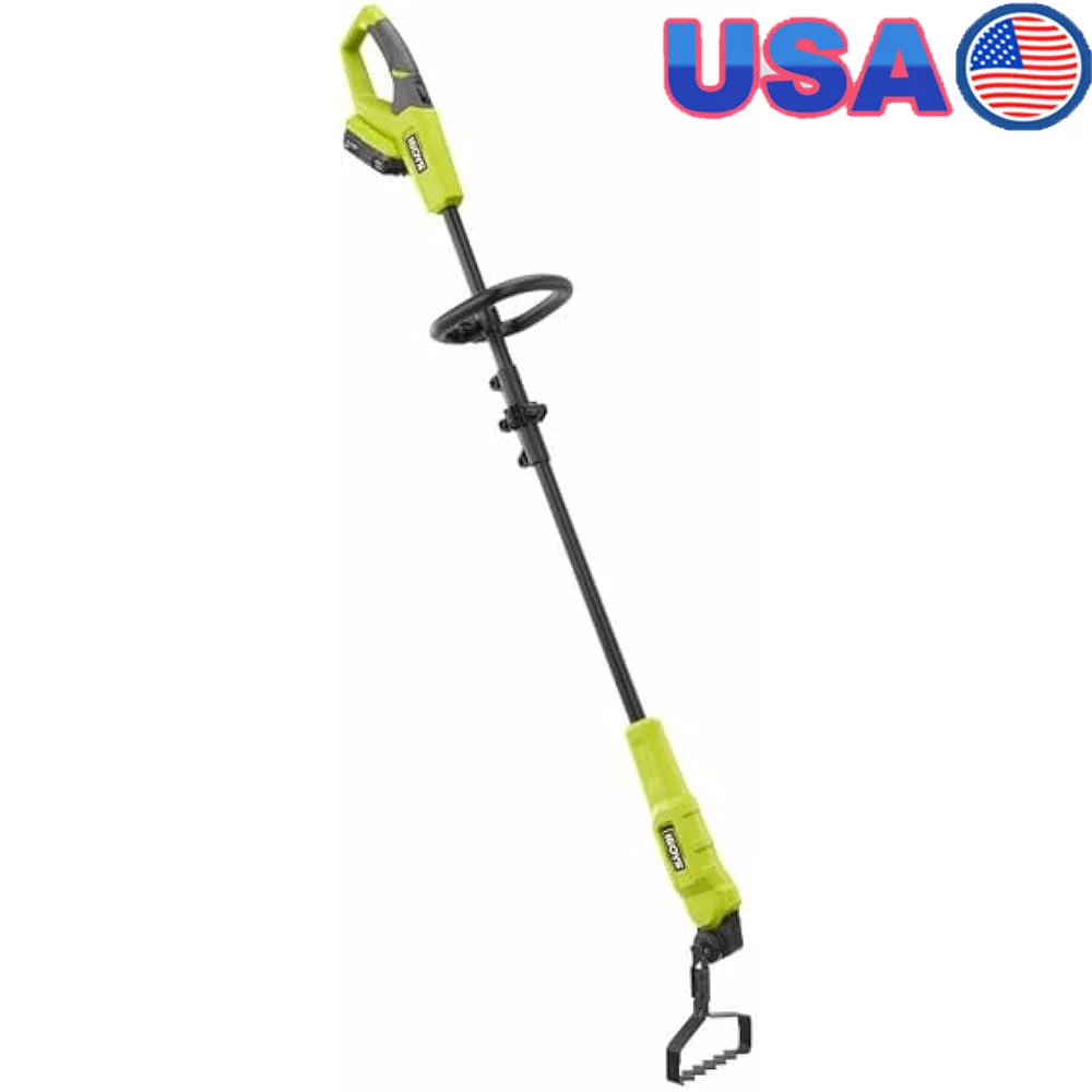 

18V Cordless Garden Hoe Battery Powered with 2.0Ah Battery and Charger Lightweight Metal Construction Easy Soil Tilling and