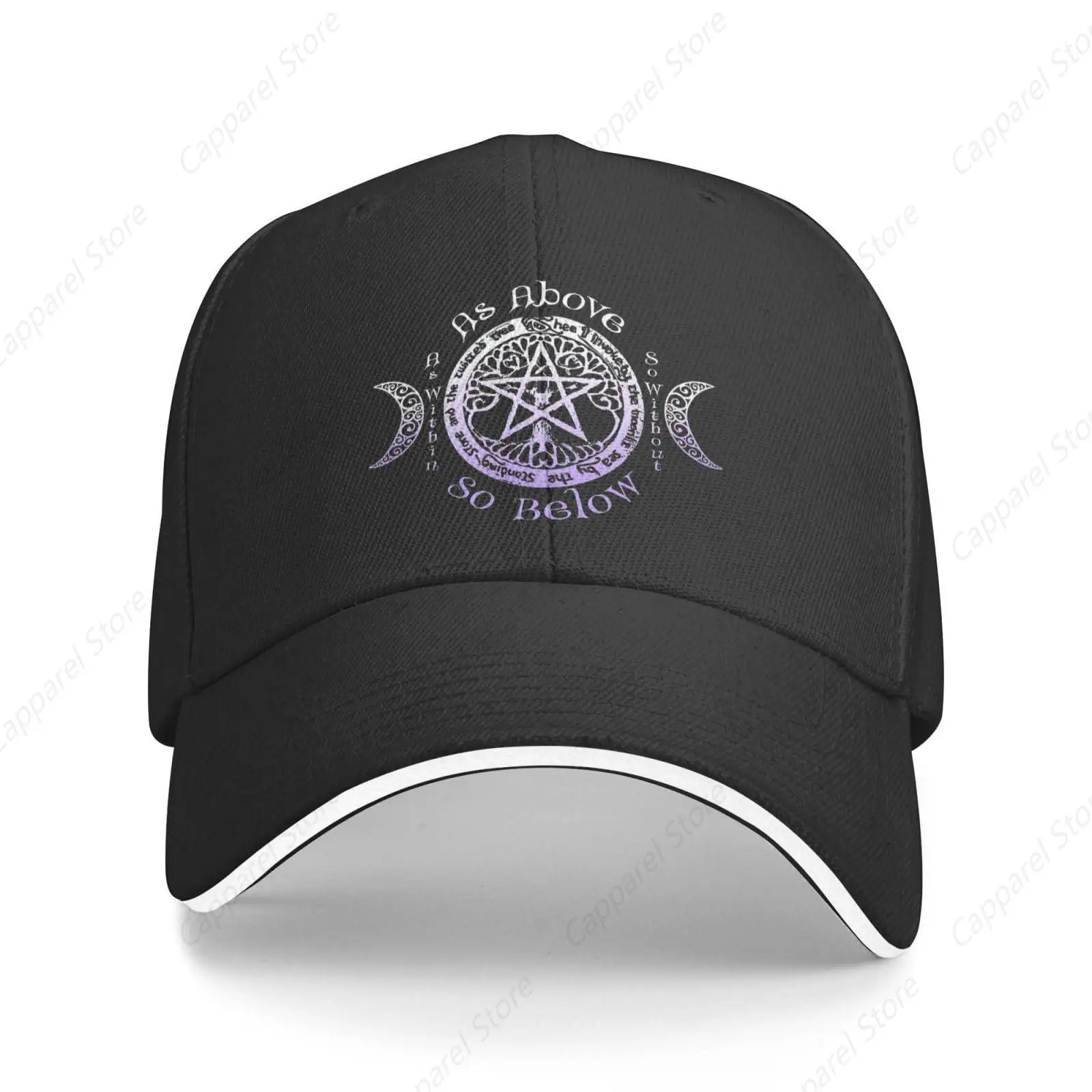 

Wiccan Pagan Witch Adult Adjustable Classic Casquette hat Baseball Cap Golf Cap