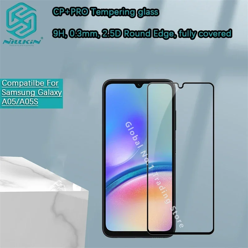 

Для Samsung Galaxy A14 A34 5G A52 A52S A73 A05 A05S Стекло NILLKIN CP+Pro Защитная пленка из закаленного стекла высокой четкости