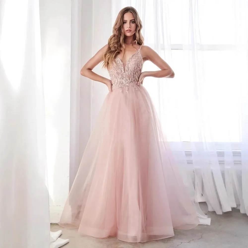pink-elegant-prom-party-cocktail-evening-dresses-ball-gowns-luxury-women-spaghetti-straps-formal-wedding-party-dres-customized