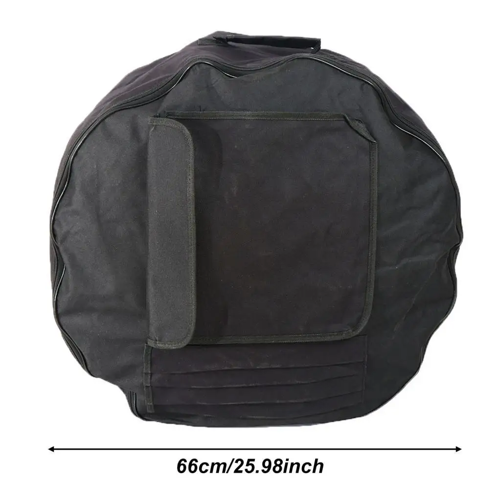 22/24/25인치 베이스 드럼 소프트 케이스 백 커버 (군용 드럼 타악기 부품용)