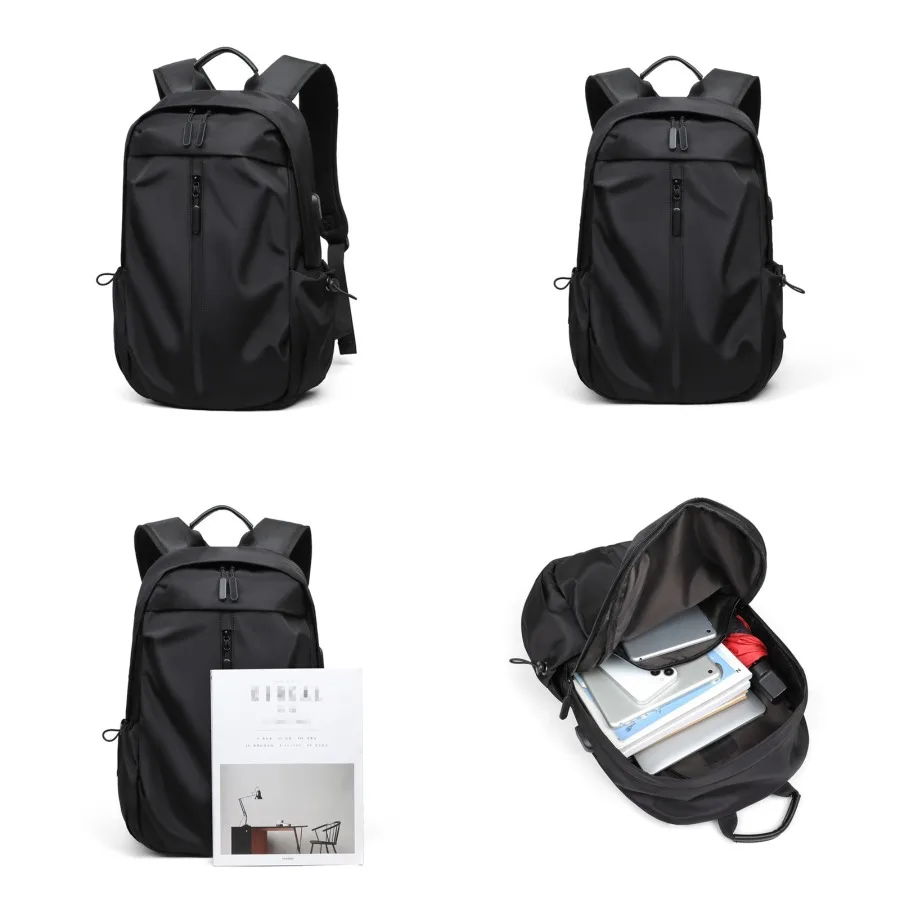 

【Новый стиль】Мужской деловой повседневный рюкзак, водонепроницаемая дорожная сумка, сумка для компьютера, универсальный рюкзак большой вместимости, рюкзак для студентов колледжа.