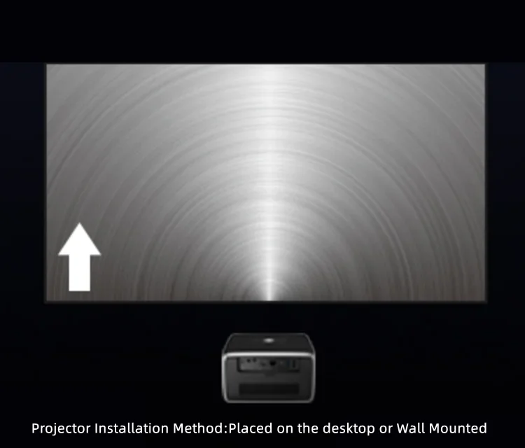 100 ''120'' ALR Weiche Flexible Fresnel Festen Rahmen Lange Werfen Projektion Bildschirm für Normale Fokus Projektor Anti Licht Vorhang – Detail 34