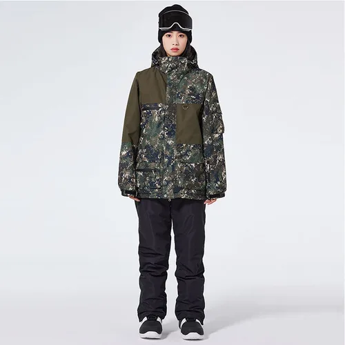 남성용 겨울 스키 세트, 따뜻한 방풍 방수 야외 스포츠 스노우 재킷 및 바지, 남성 스키 장비 스노우보드 재킷, 신제품  Best5