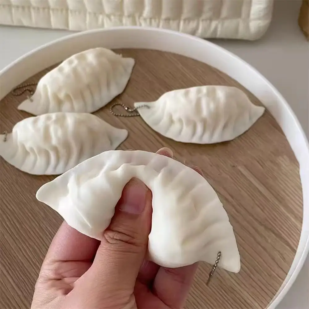 Japanese-style Pan-fried Dumplings Dumpling Simulation Food Toys Japanese And Korean Sundries Bags And Pendants Pinching