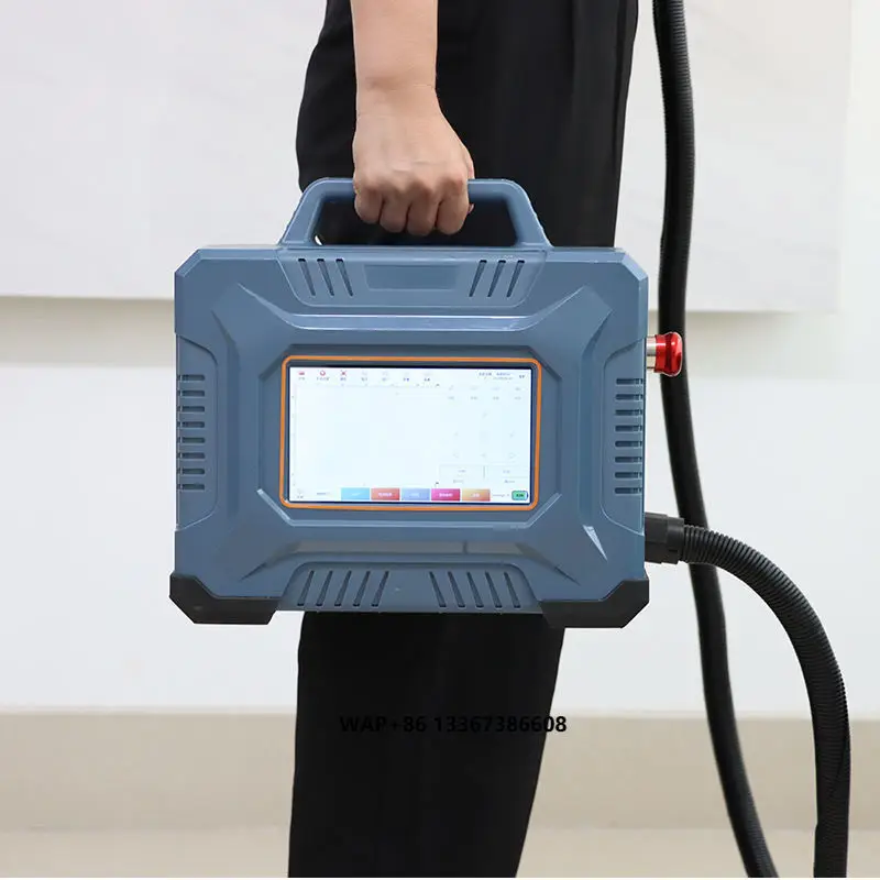 BLUETIMES 20 30 50 واط آلة وسم الألياف الضوئية المحمولة للإطارات الراتنج المعادن المحمولة ماركر #1