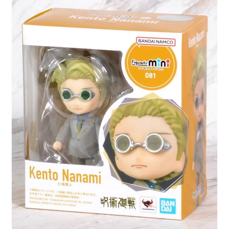 

Bandai Original 9Cm Figuarts mini Kento Nanami Action Figure Toys For Kids Gift Collectible Model Ornaments