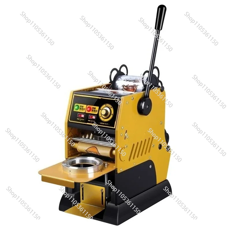 

220V Manual Paper/Plastic Sealing Cup Sealer Automatic Film Rolling Cup Sealing Machine Commercial Coffee/Juice/Milk Tea Shop