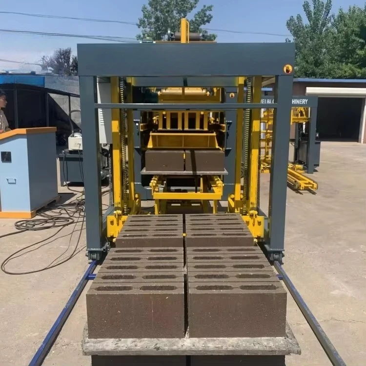 Fully Automatic Industrial Block Forming Equipment With Servo Driven System For Accurate And Consistent Brick Dimension Control
