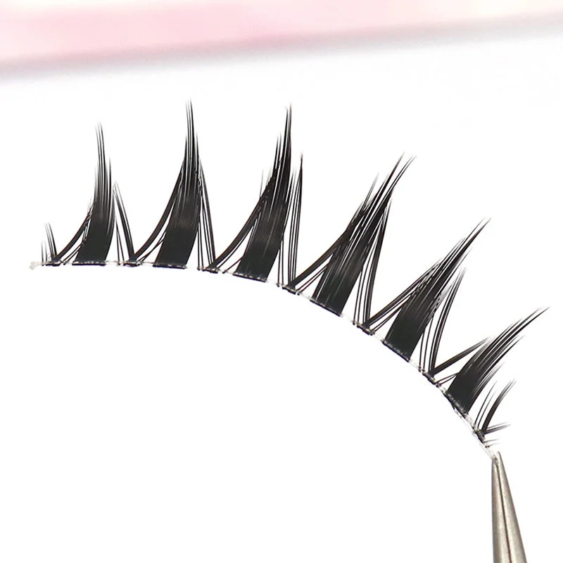 コスプレ-つけまつげ,透明,自然,薄いバンド,日本のシミュレーション,メイクアップ,エクステンション,新しい,5ペア