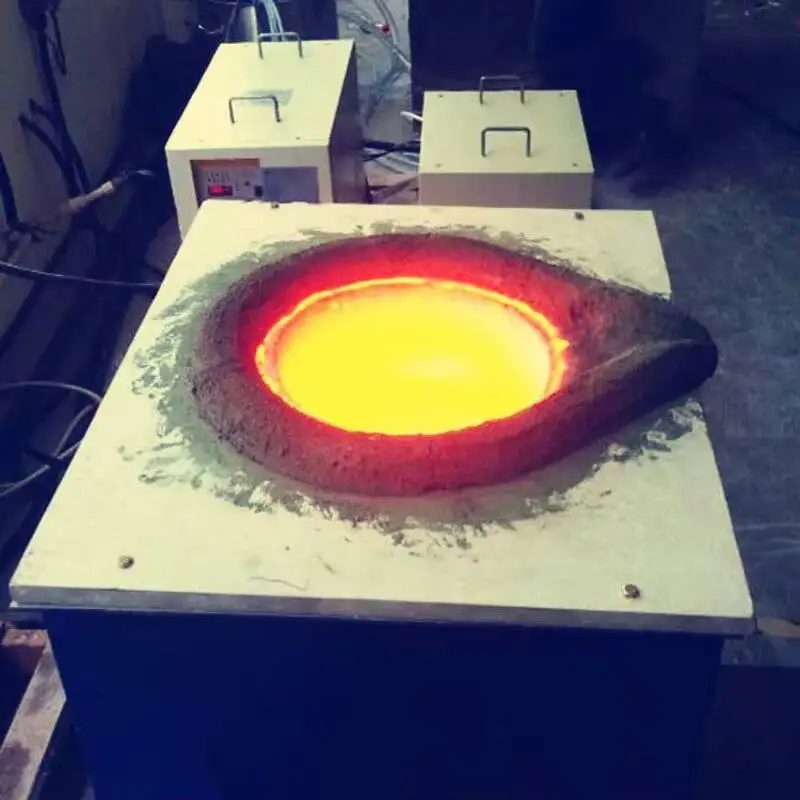Induction Furnace For Iron Ore Smelting 10 500 Kg For Sale Por Large Capacity Metal Melting Furnace