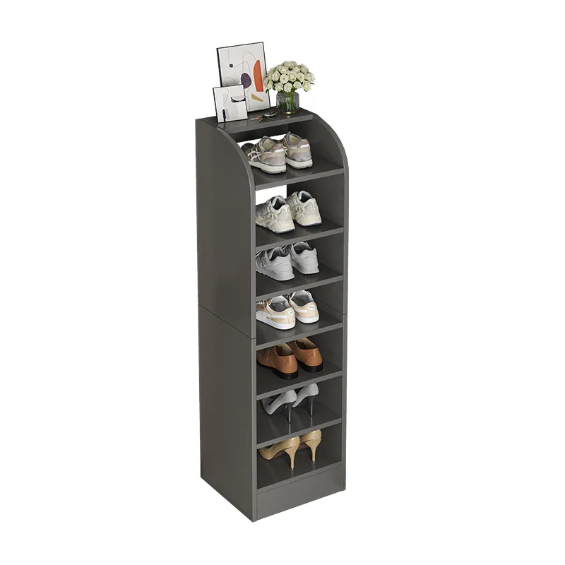

Shoe rack household simple small narrow multi-storey rental house shelf 2025 new popular storage shoe cabinet