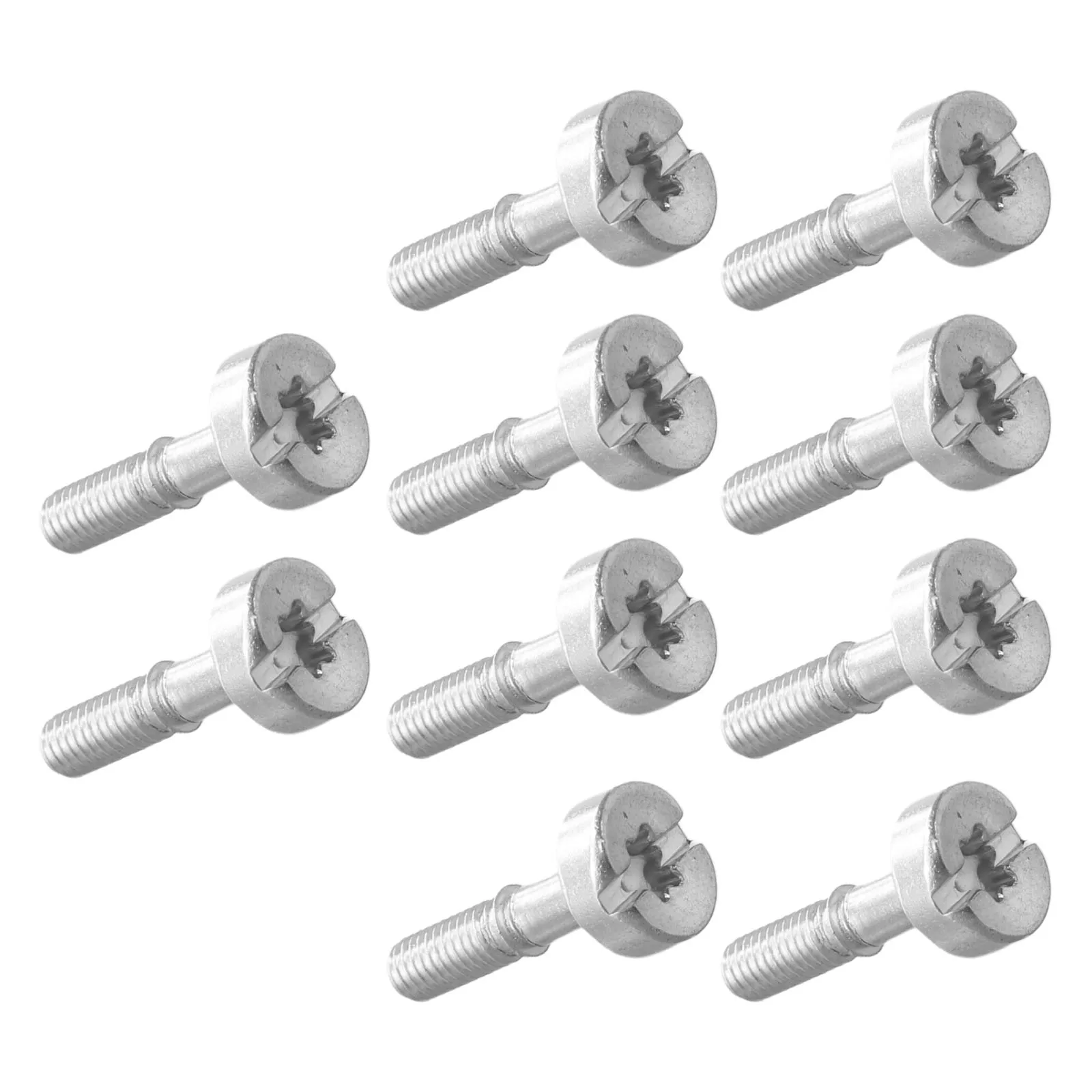 

Anti-loosening Bolts Chainsaw Parts 10 Pack Screws Easy Installation Engine Protection High Vibration Performance