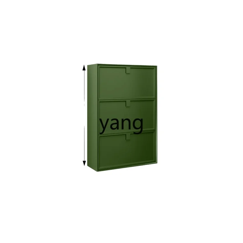 

LH Indoor Door Solid Wood Entrance Foyer Super Large Capacity Multi-Layer Wooden Paint Locker