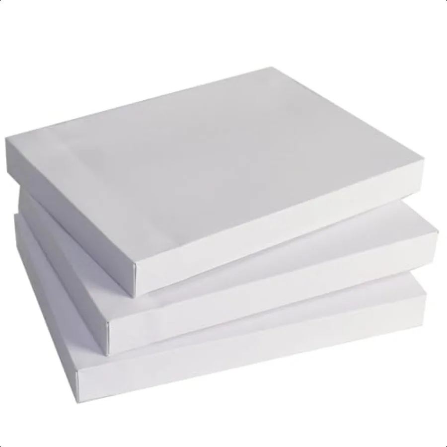 White Gift Boxes 10Count 2 Large 5 Medium 3 Small