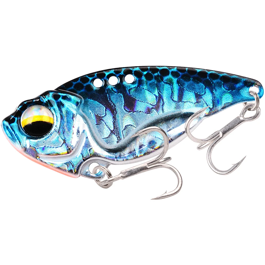 VIB Spoon Fishing Lure 5g 9g 12g Metal Spinner Fishing Bait Crankbait Bass Artificial Hard Baits Cicada VIB Fishing Tackle view 6