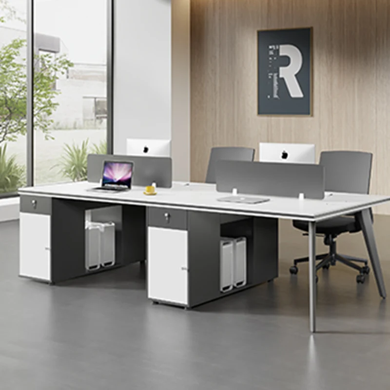 

Storage Computer Office Desk Reception Gaming Studio Drawers Office Desk Monitor Modern Biurka Komputerowe Coffee Shop Furniture