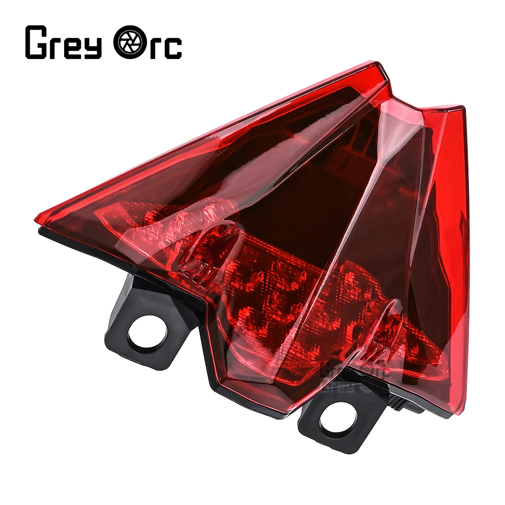For Kawasaki Ninja500/SE Z500 EX500 2024-2025 Motorcycle Accessories LED Rear Taillights Brake Turn Signal Integration