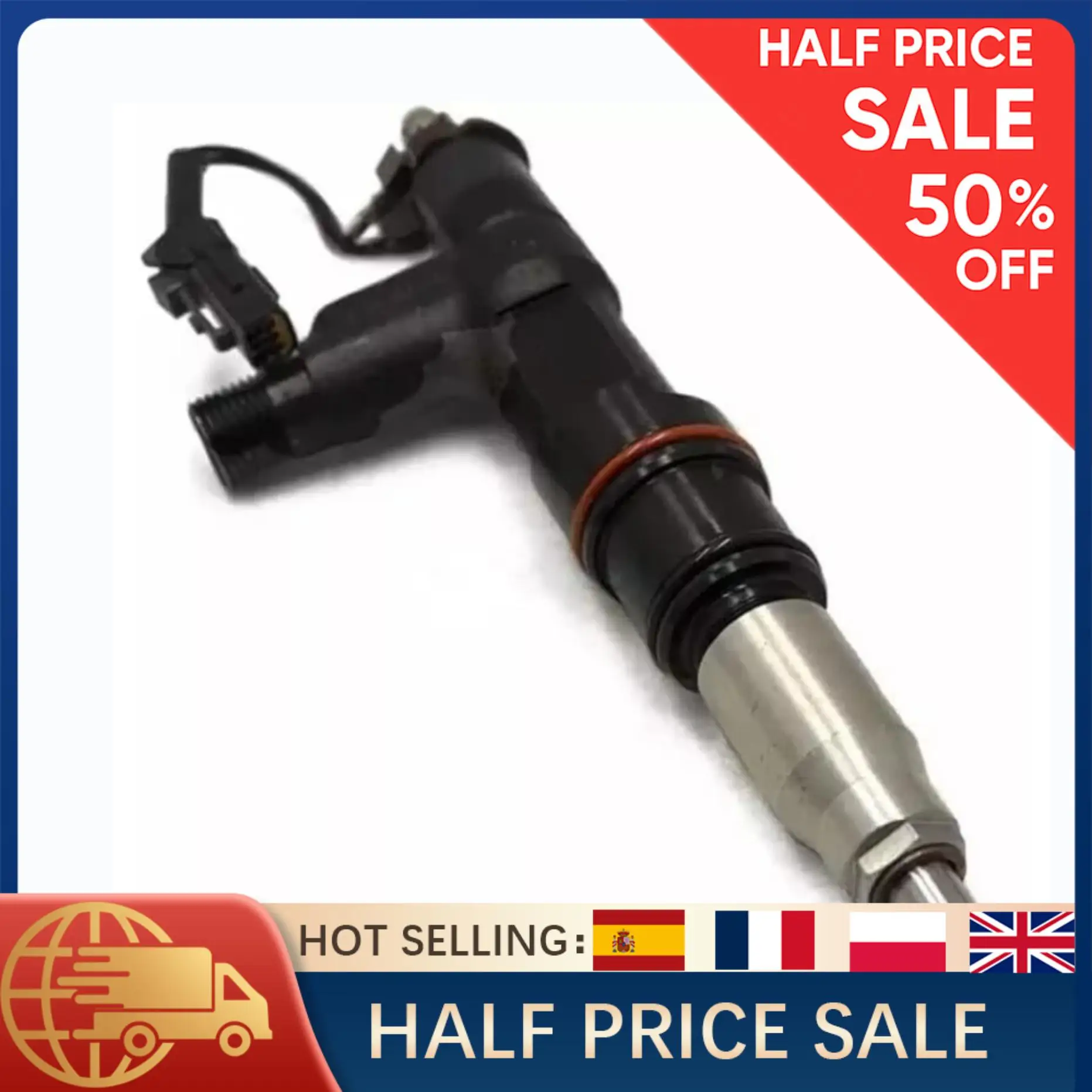 

095000-0130 095000-0136 23910-1045 Топливная форсунка Common Rail дизельного двигателя для грузовиков Hino K13C серии 700