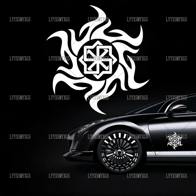 

Self-Adhesive Custom Personalised Molvinets Amulet Car Stickers Waterproof Sunscreen Vinyl Decal PVC wholesale Car Accessories