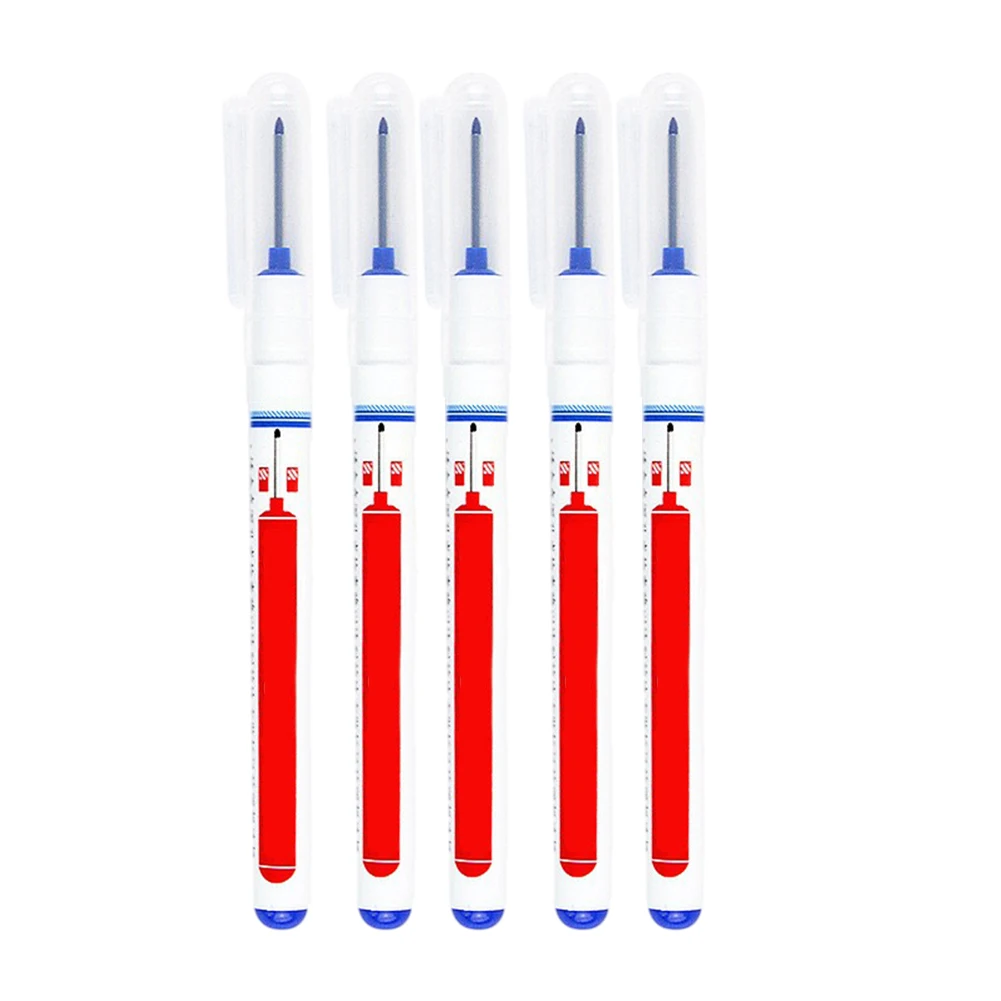 Bathroom Woodworking Deep Hole Marker Pen Deep Hole Marker Pen Long Head Marker Multi-purpose Plastic Carbon Nib