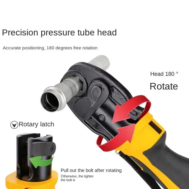 

Rechargeable Portable Hydraulic Tong Electric Pipe Wrench Thin Wall Stainless Steel Clamping Electro-hydraulic pliers