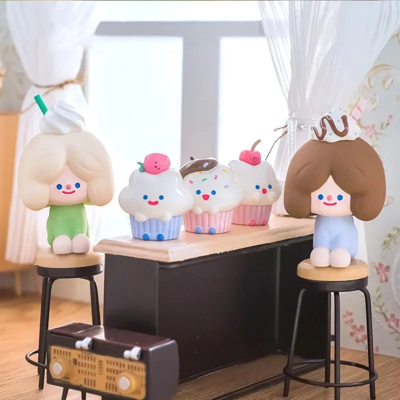 

FINDING UNICORN RiCO Afternoon Tea Series Blind Box Toys Kawaii Anime Action Figure Surprise Mystery Box Dolls Girls Gift