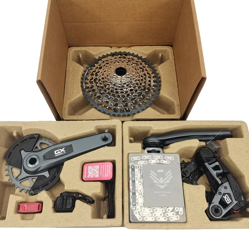 

Группа трансмиссии SRAM GX Eagle AXS — шатун 165/170/175 мм, звездочка 32T и задний переключатель