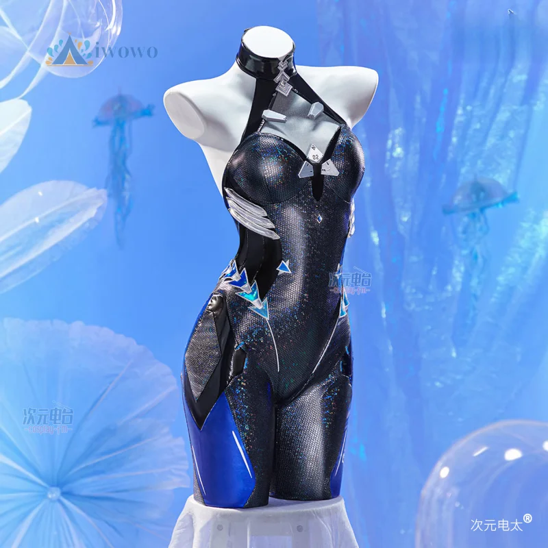 

Аниме игра NIKKE Goddess of Victory косплей костюм русалки парик сексуальный кожаный комбинезон униформа высокое качество Хэллоуин карнавальный костюм