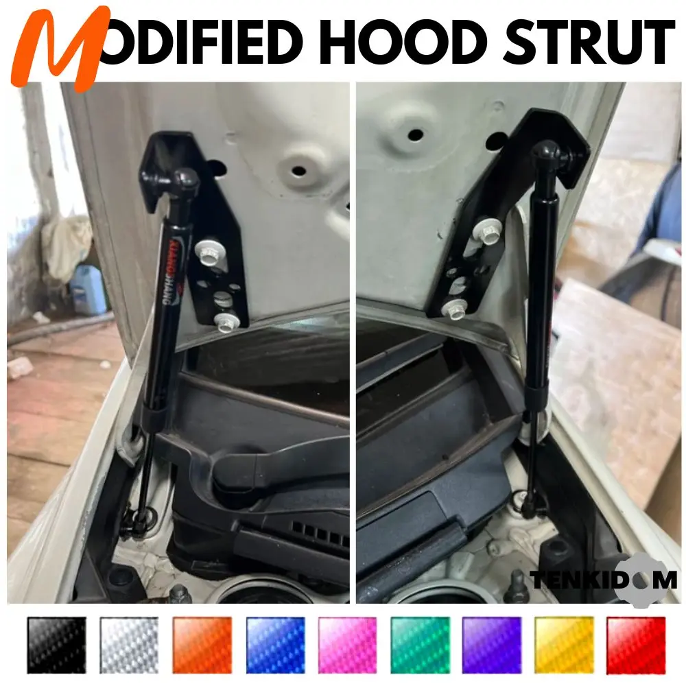 

Front Hood Struts for Honda Stream (RN6/7/8/9) 2006-2014 Shock Lift Supports Bonnet Gas Dampers Springs No-Drill
