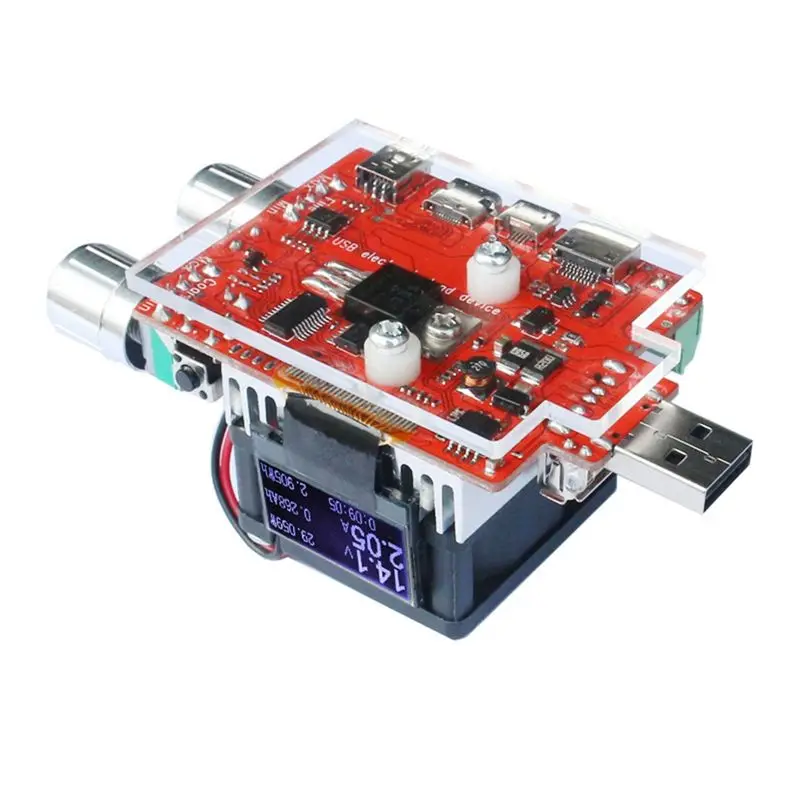 AEA6-35W USB Tester Electronic Load Adjustable Constant Current Aging Resistor Voltage Capacity Qualcomm Qc2.0/3.0