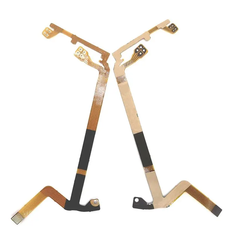 DT24 2Pcs FPC Flex Cable for Canon EF 24-105mm f/4L IS USM Gen II Lens, Aperture Ribbon Replacement Part, Yellow