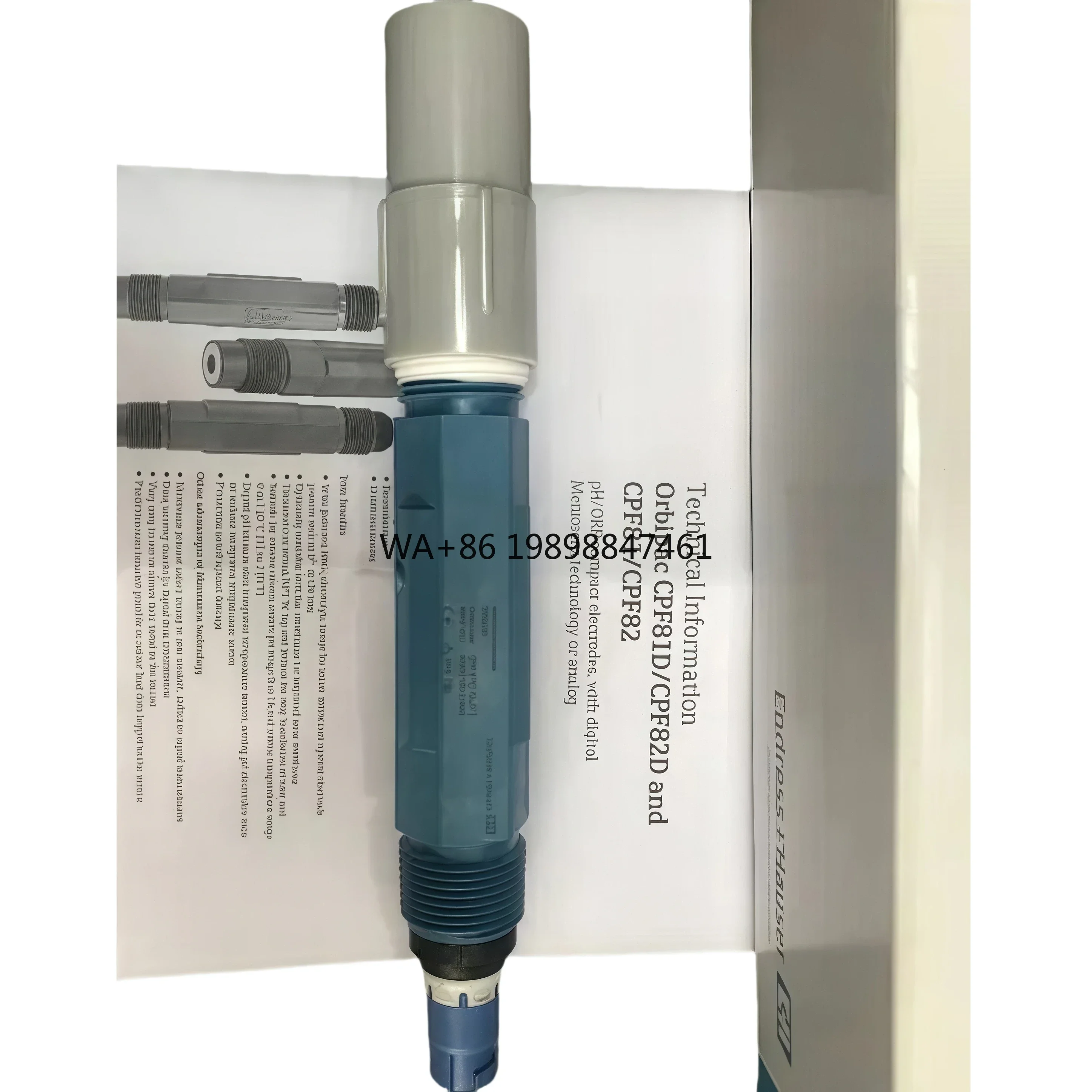 

E+H Compact Analog pH Electrode Orbipac CPF81 Glass pH Electrode Sensor for Sewage,Basic Raw Materials,Metallurgical Industries