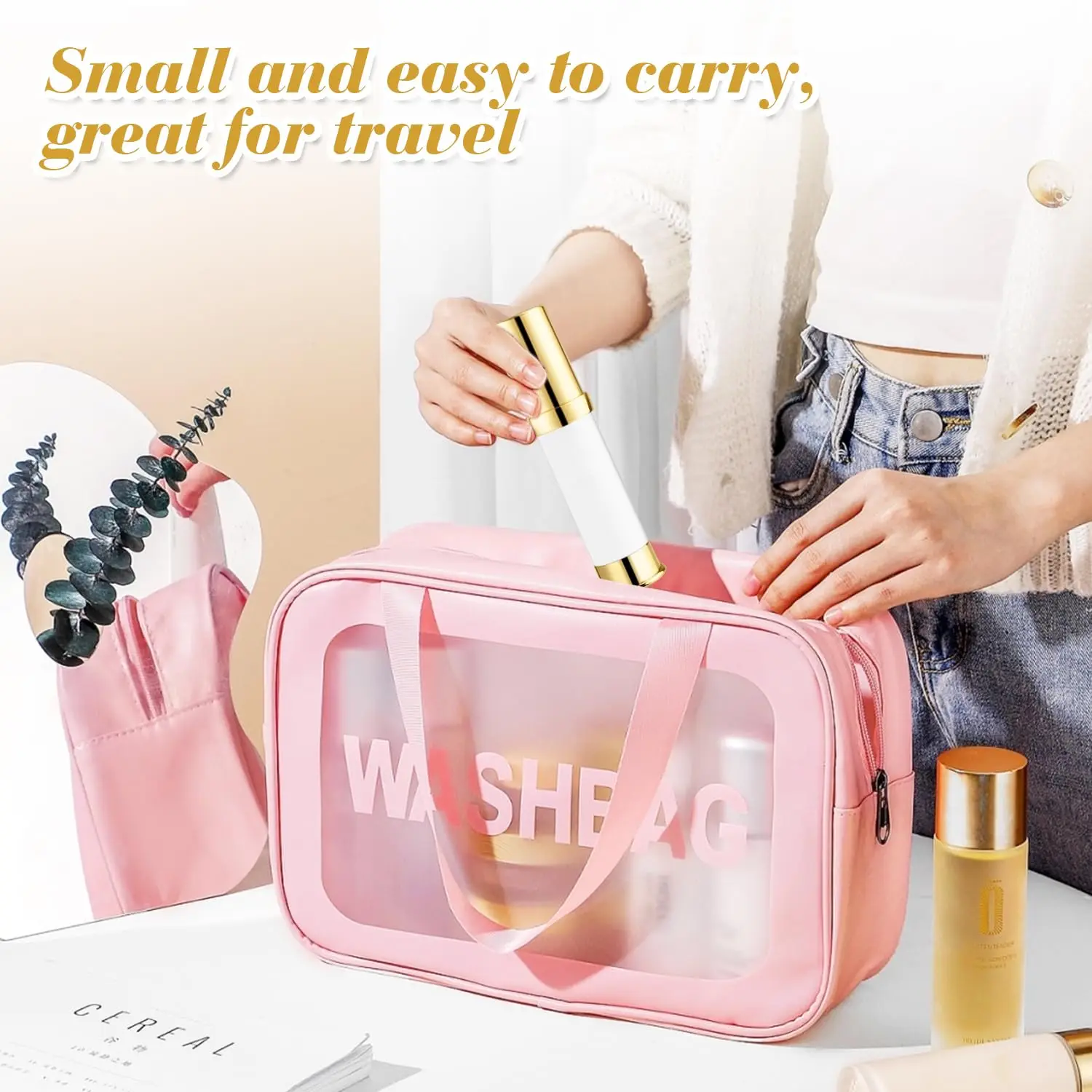 10 Pcs Empty Airless Pump Bottle Travel Cosmetic Cream Pump Bottle Refillable Vacuum Dispenser Pump Containers for Lotion Cream