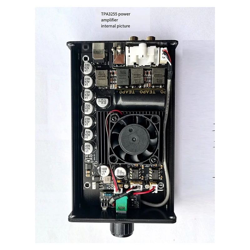 Upgrade TPA3255 Fever-Grade HIFI Digital Power Amplifier Board 300Wx2 Dual-Channel High-Power Audio Amplifier Module