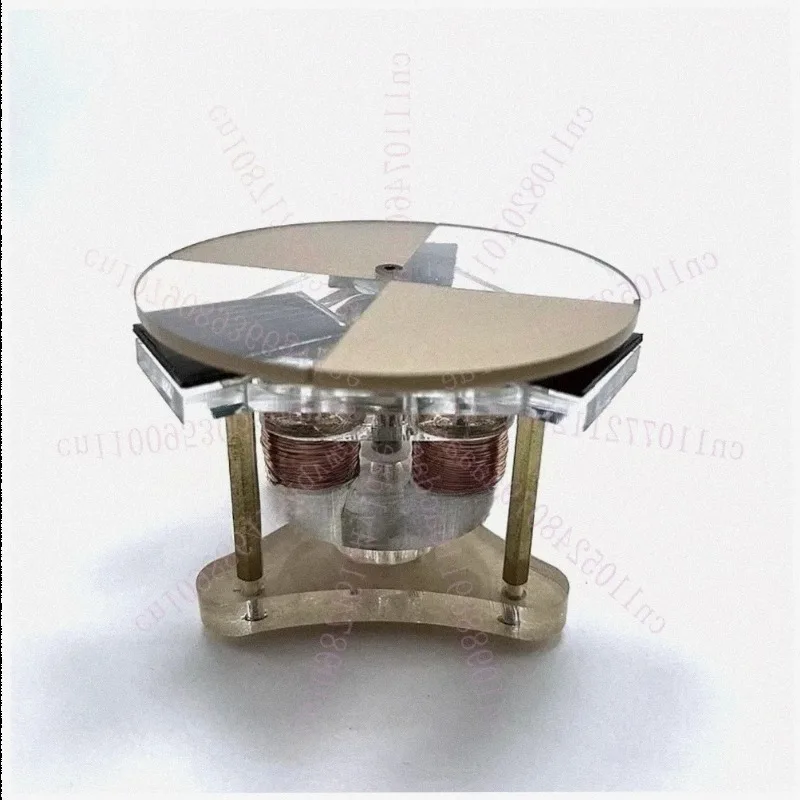 DIY Solar Vertical Disc Shape Motor Magnetic Levitating Educational Model Science Physics Toy