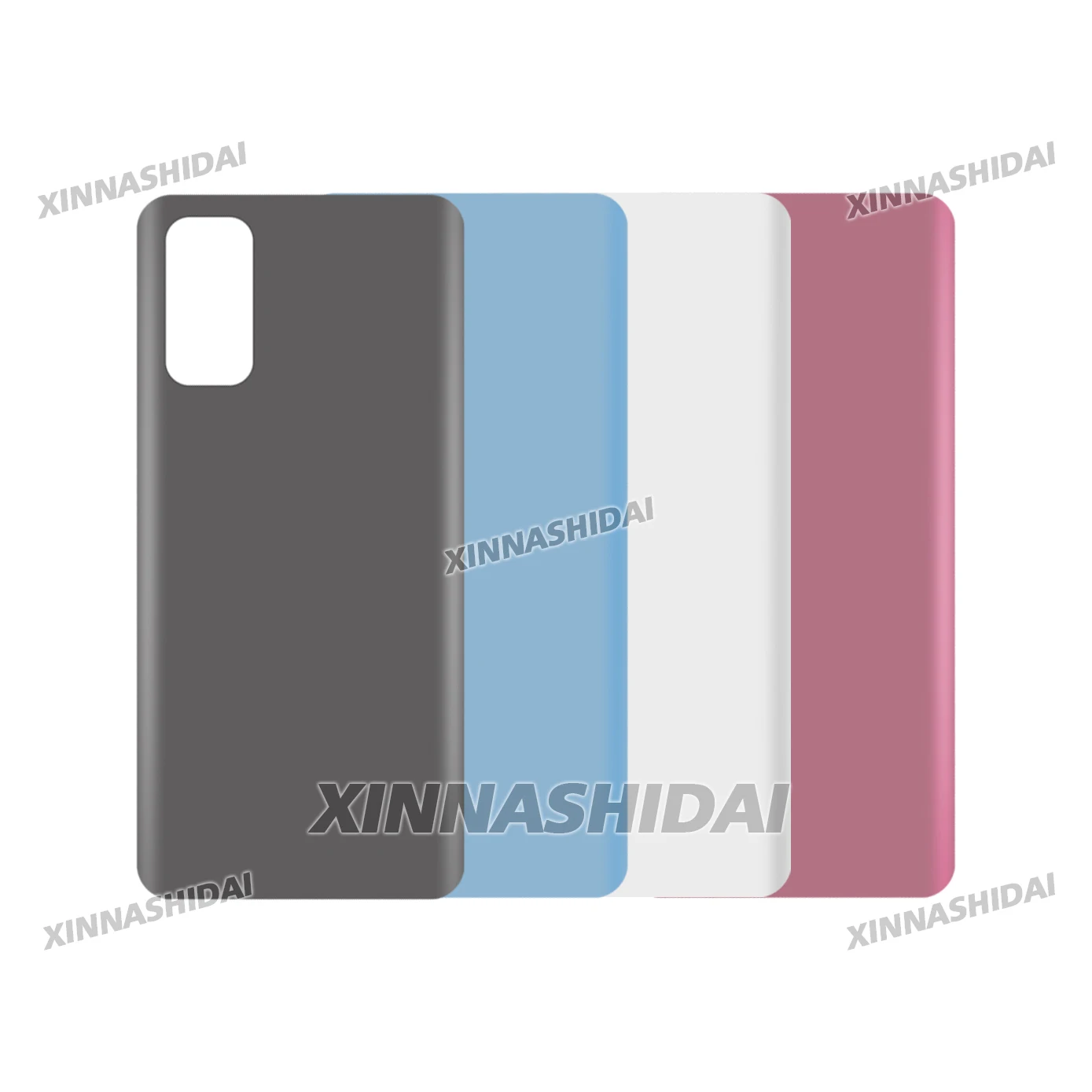 For Samsung Galaxy S20 G980F Glass Panel Battery Back Cover Housing Panel With Camera Glass image 3