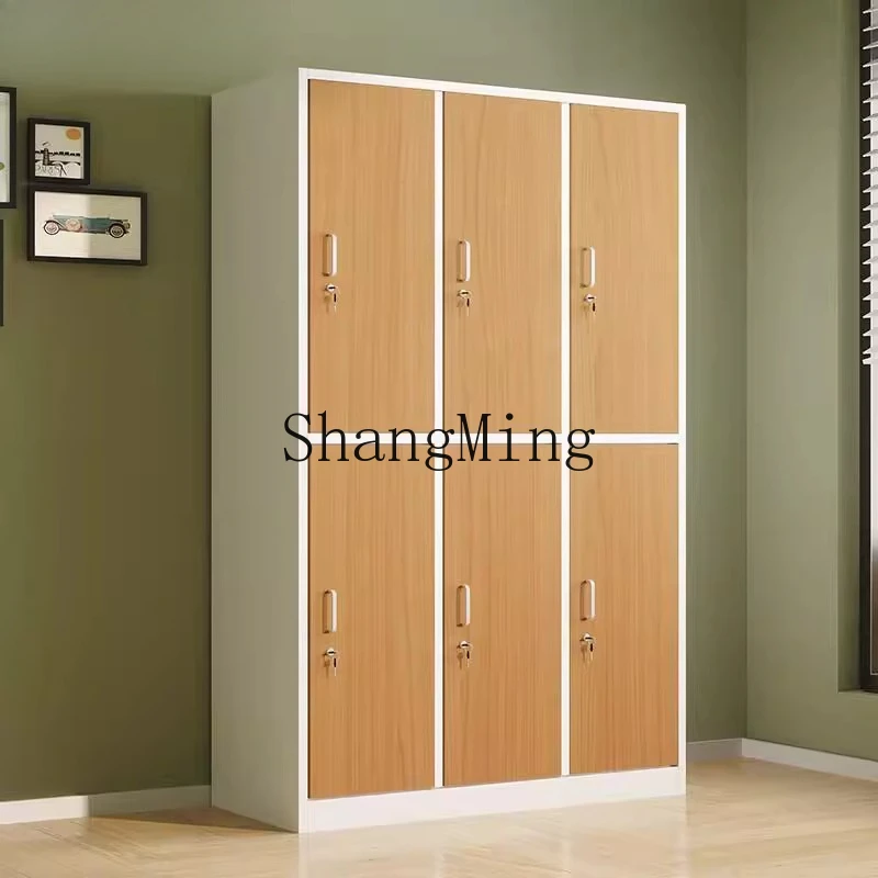 

CL Locker Cabinet Employee Storage with Lock Gym Swimming Pool Bathhouse Bathroom Storage Cabinet