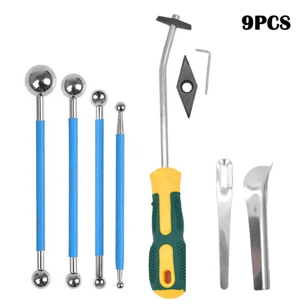 Filling Caulking Kit Parts Replacement 9pcs/set Accessories Floor Grout Removal Tool Kit Seam Suit For Floor Seam