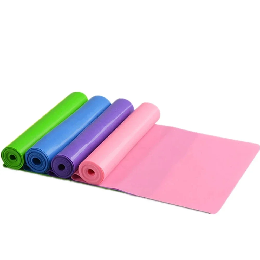Yoga Elastic Bands Portable Pilates Hip Circle Expander Bands Latex Tension Gym Family Strength Training Resistance Belt