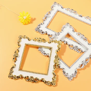 1 pz elegante rosa oro argento bordo interruttore della luce copertura resina singola doppia presa surround adesivo da parete ufficio decorazioni per la casa