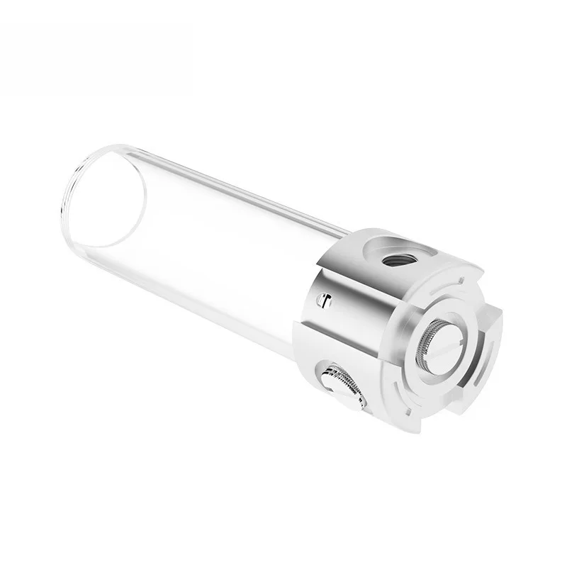 50mm OD Integrated Pump Reservoir PJ-PM6SX Metal Cover Single Plug For Liquid Cooling System
