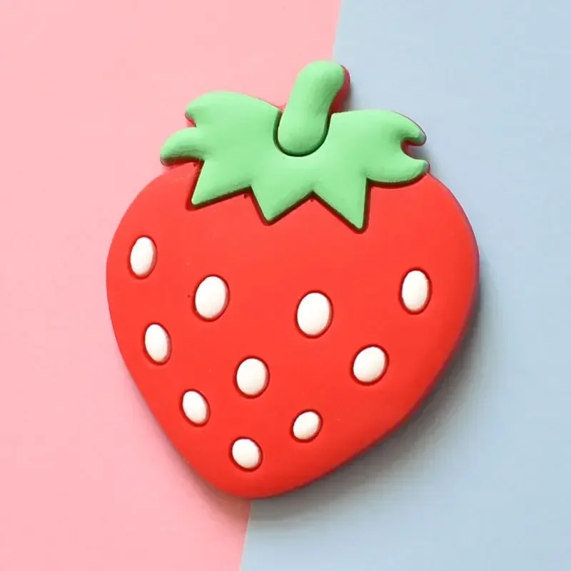 Fruit Fridge Magnet Stickers Vegetable Refrigerator Magnets for Home Decoration, SIZE: 5CM