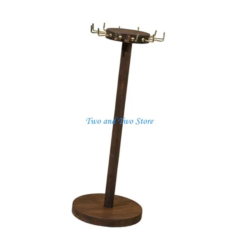 

HX6F Elegant Adjustable Hook Necklace Stand Practical Tangling and Showcases Your Collection Home Accessory Decoration